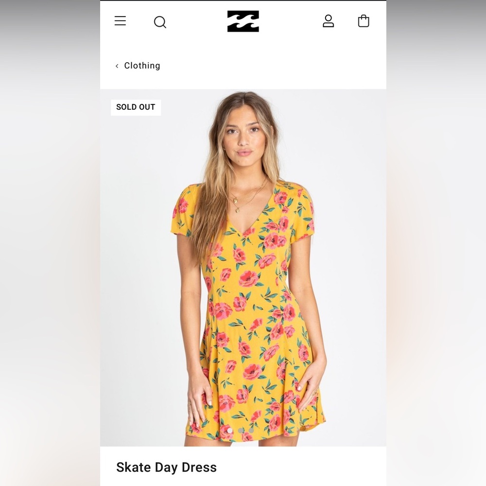 Floral Yellow Sundress